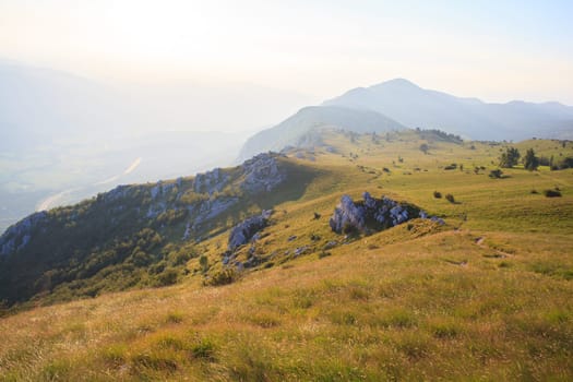 View of the Nanos mountain - Slovenia