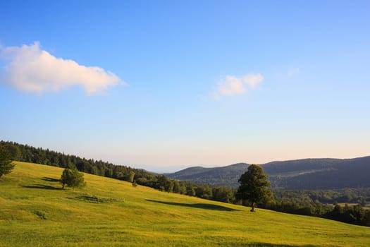 View of the Nanos mountain - Slovenia