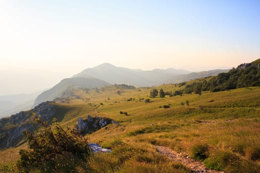 View of the Nanos mountain - Slovenia