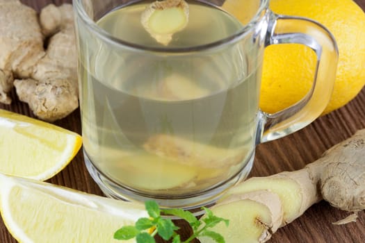 Spicy ginger tea