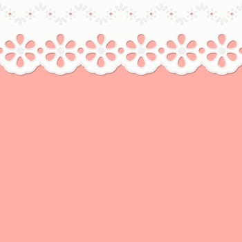 Border on coloured background - endless