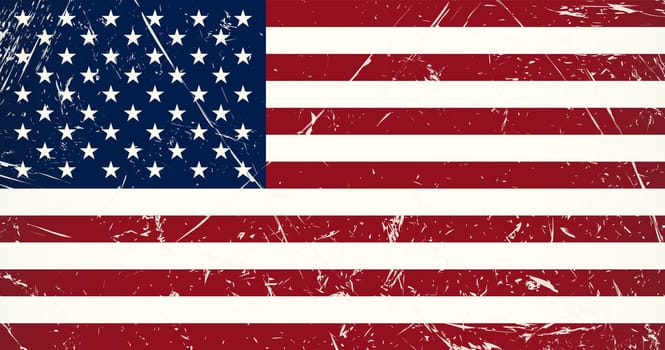 Grunge Countries Flag - USA