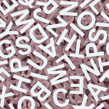 Letters background colorful - endless