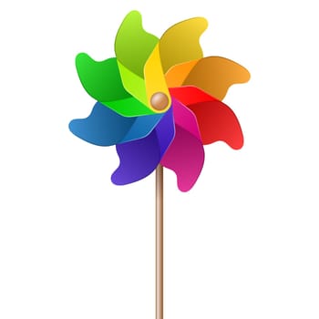 Windmill colorful