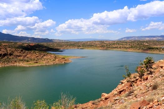 Amazing Lake Abiquiu in New Mexico