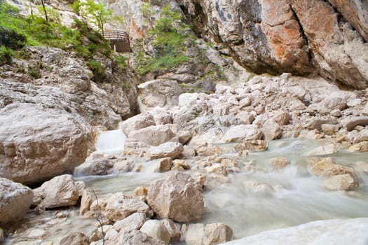 river, Soca river, Slovenian, Julian Alps, nature, slovenja, Fisherman