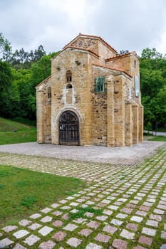 Church preRomanesque of San Miguel de Lillo (IX century) in Oviedo Asturias, Spain, UNESCO