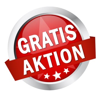 Button with banner " FREE PROMOTION """