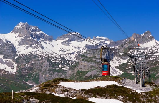 Cable car to the Glattalp