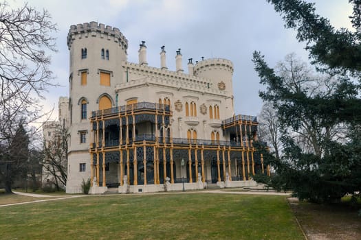 The chateau of Hluboka was originally founded as a guarding castle in the mid 13th Knight from armory century by the Kings of Bohemia