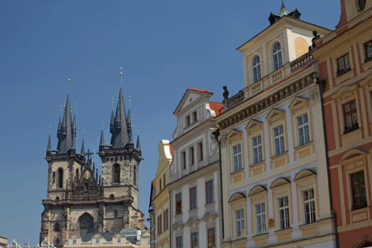 General view of  Old Town Square (Prague, Czech Republic)