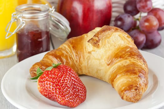 Sweet breakfast table