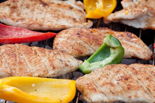 Delicious turkey steaks
