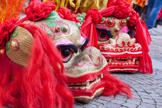 MILAN, ITALY - FEBRUARY 10, 2013: Chinese New Year parade in Milan