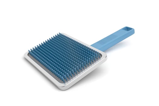 Comb for animals on white background