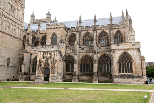 Cathedral of St. Peter in Exeter in Cornwall
