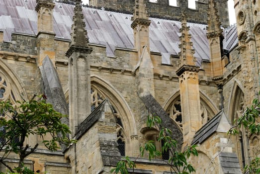 Cathedral of St. Peter in Exeter in Cornwall