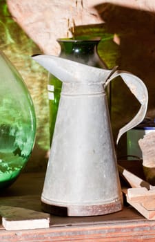Photo of an iron pitcher