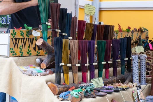 A lot of various scented Incense sticks