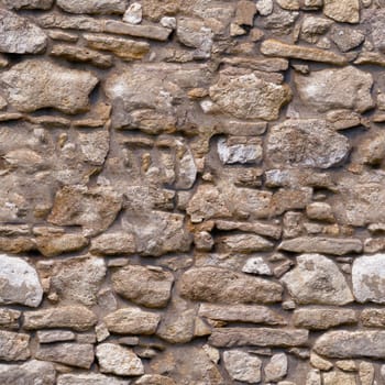 Rough stone wall - seamless pattern for design