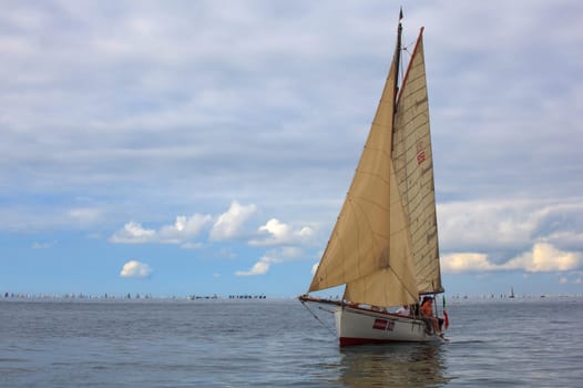 TRIESTE, ITALY - 14 OCTOBER 2012, Barcolana regatta in Trieste