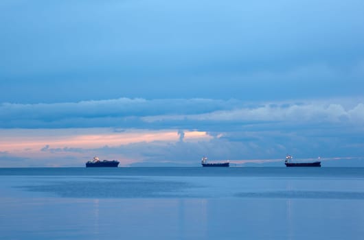 Ships on the sea, Trieste