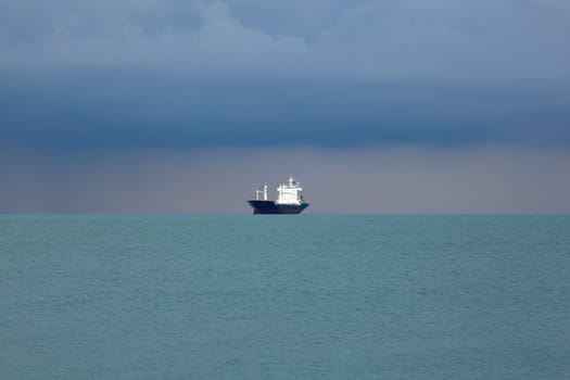 Ship on the sea, Trieste
