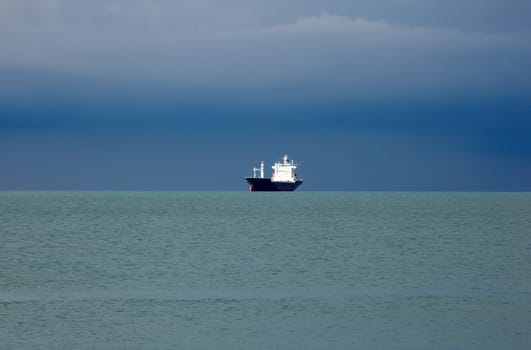 Ship on the sea, Trieste