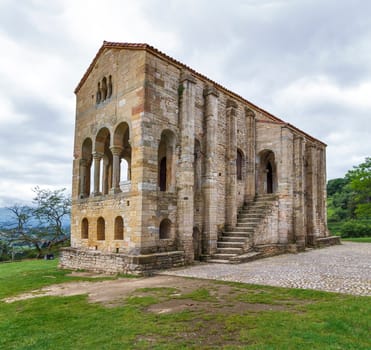Church of Santa Maria del Naranco, IX century, in Oviedo Asturias, Spain, UNESCO