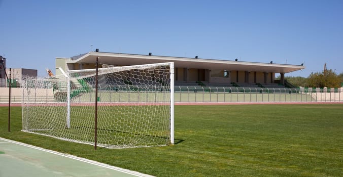 View of a Soccer field