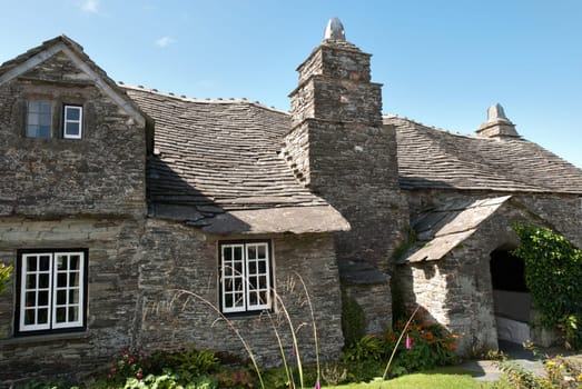 old post office in Tintagel in Cornwall
