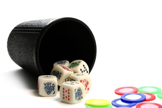 Dice and chips