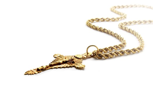 Gold crucifix