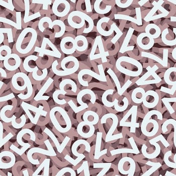 Numbers Background colorful - endless
