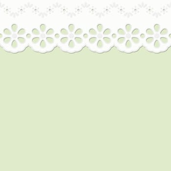 Border on coloured background - endless