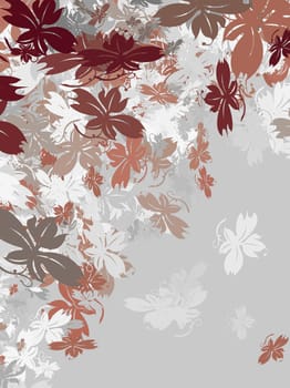 Silver Autumn Leaves