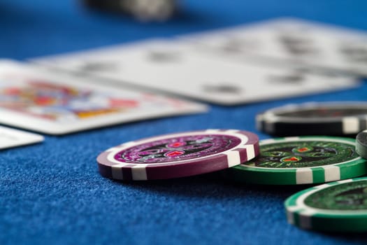 On the poker table