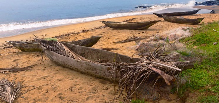 The traces of fishermen