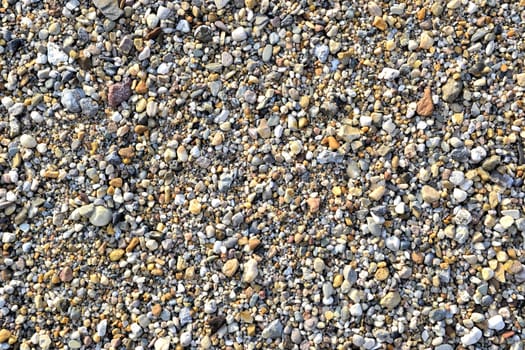 in a gravel pit
