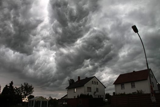 Storm clouds