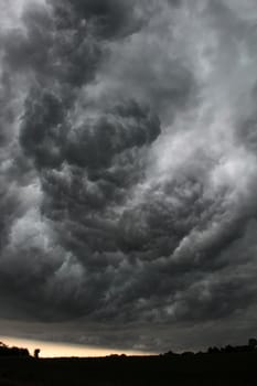 Storm clouds