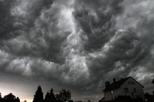 Storm clouds