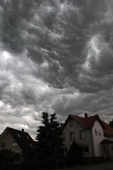 Storm clouds