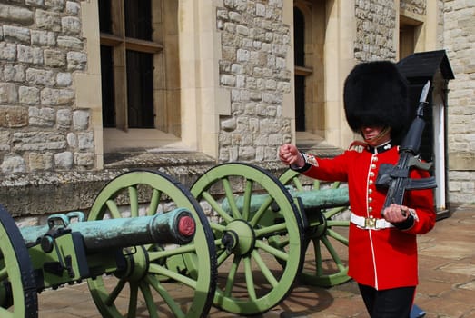 Tower London Beefeater Changing of the Guard