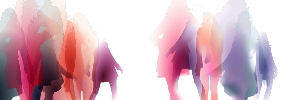 Women's Graphic Fashion Banner