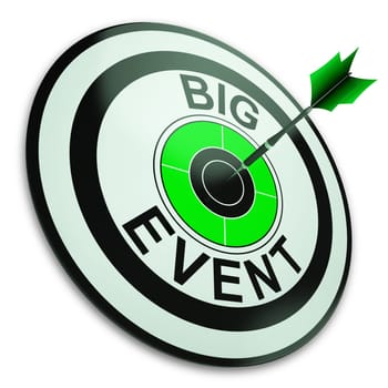 Big Event Showing Festival Concert Or Occasion