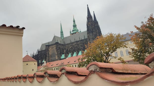 Prague Czech Republic Europe travel places history museum building historical church street building architecture famous place autumn nature landscape tour tourism background trees. High quality photo