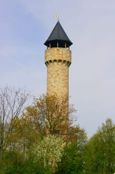 the Wartburg Tower near Freimersheim,Germany