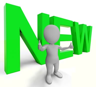 New Word Showing Promotion Or Introductory Offers