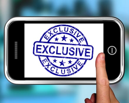 Exclusive On Smartphone Shows Limited Edition Or Rare Item